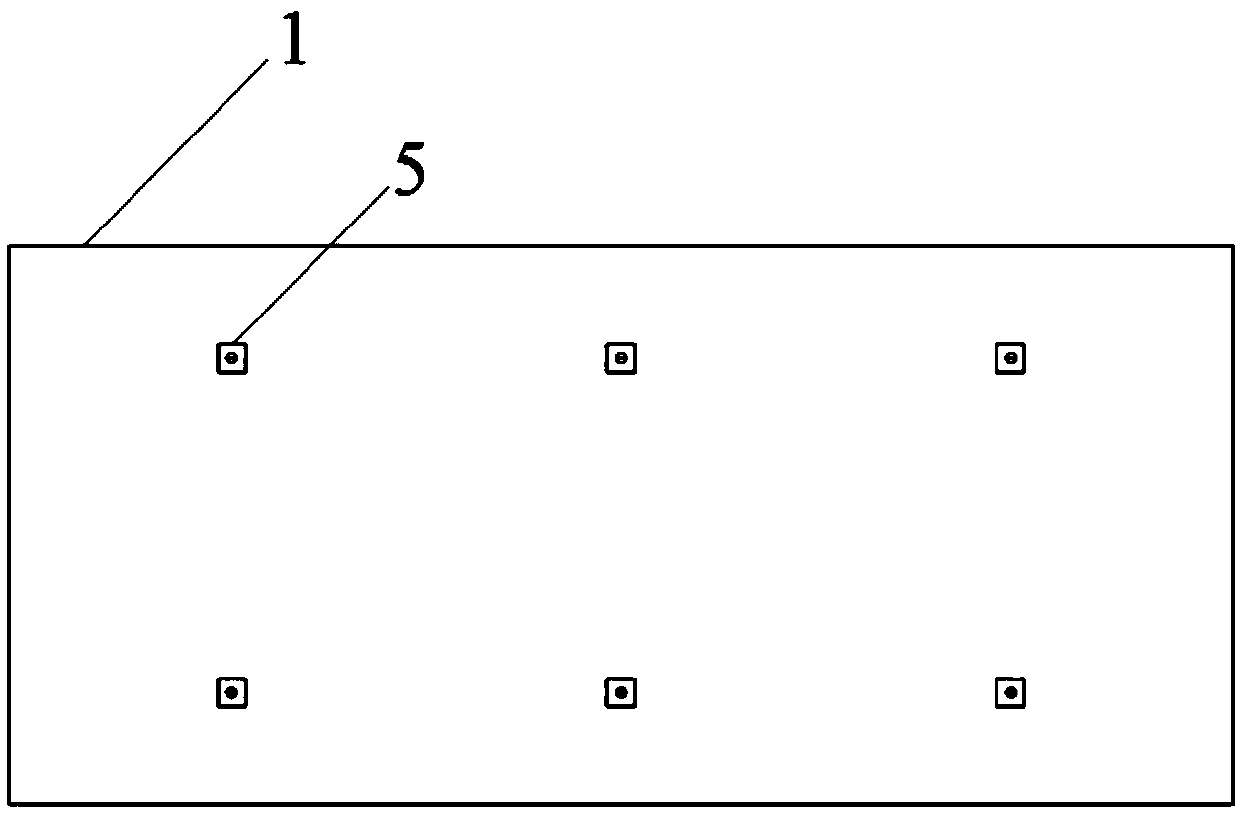 Concrete hanging board and manufacture method thereof