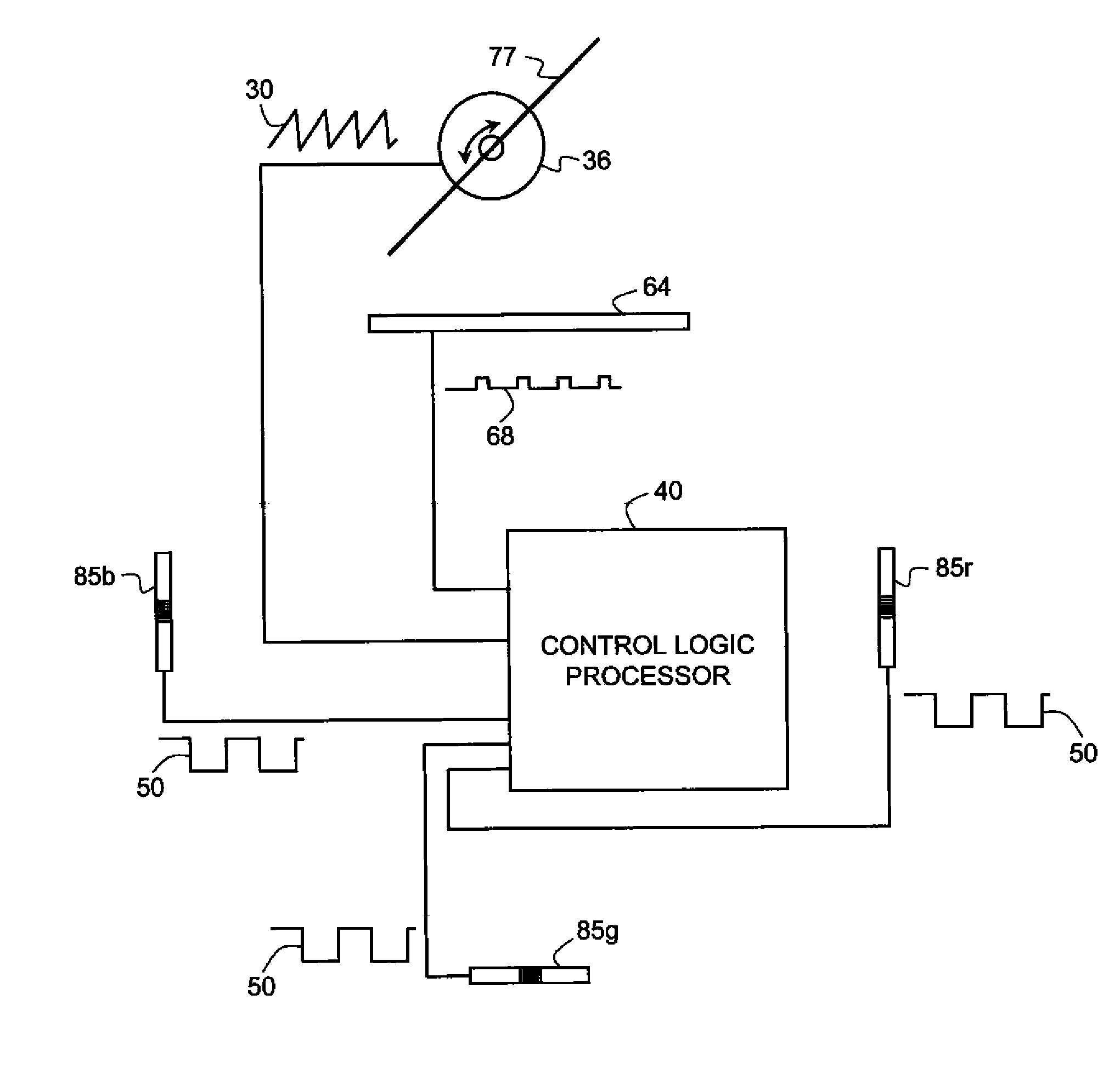 Dynamic illumination control for laser projection display