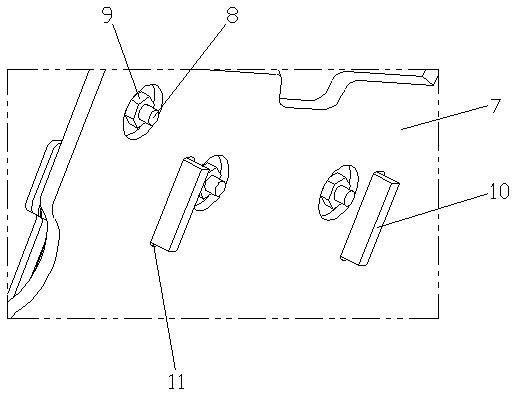 Metal keyboard with anti-disassembly contact point