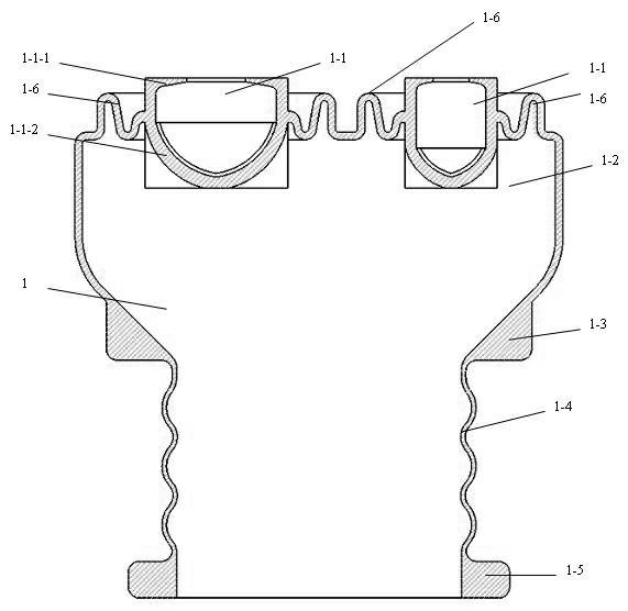 Single-port laparoscope sheath pipe assembly