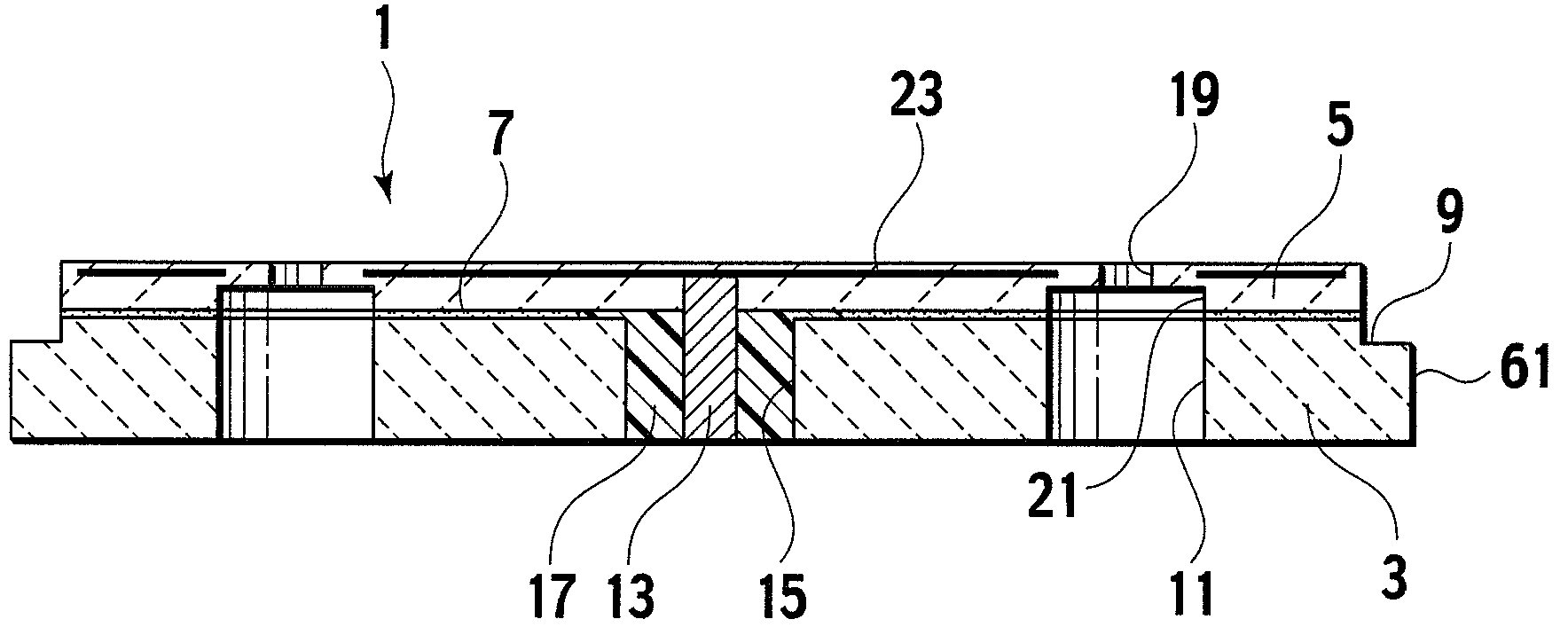 Disassembly method and reuse method of substrate mounting member