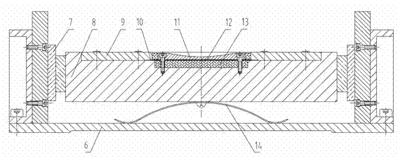 Evaluation device and method for heat exchange effect of heat pipe grinding wheel