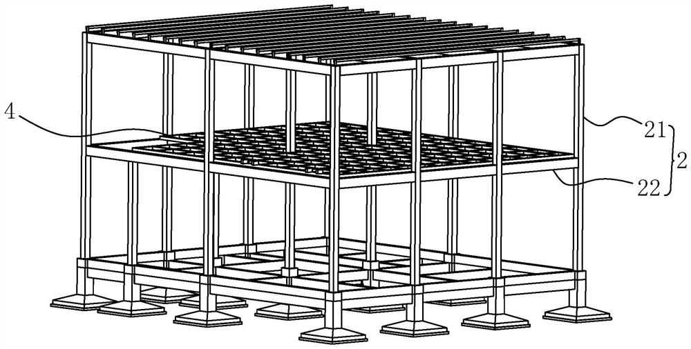 Steel structure fabricated building