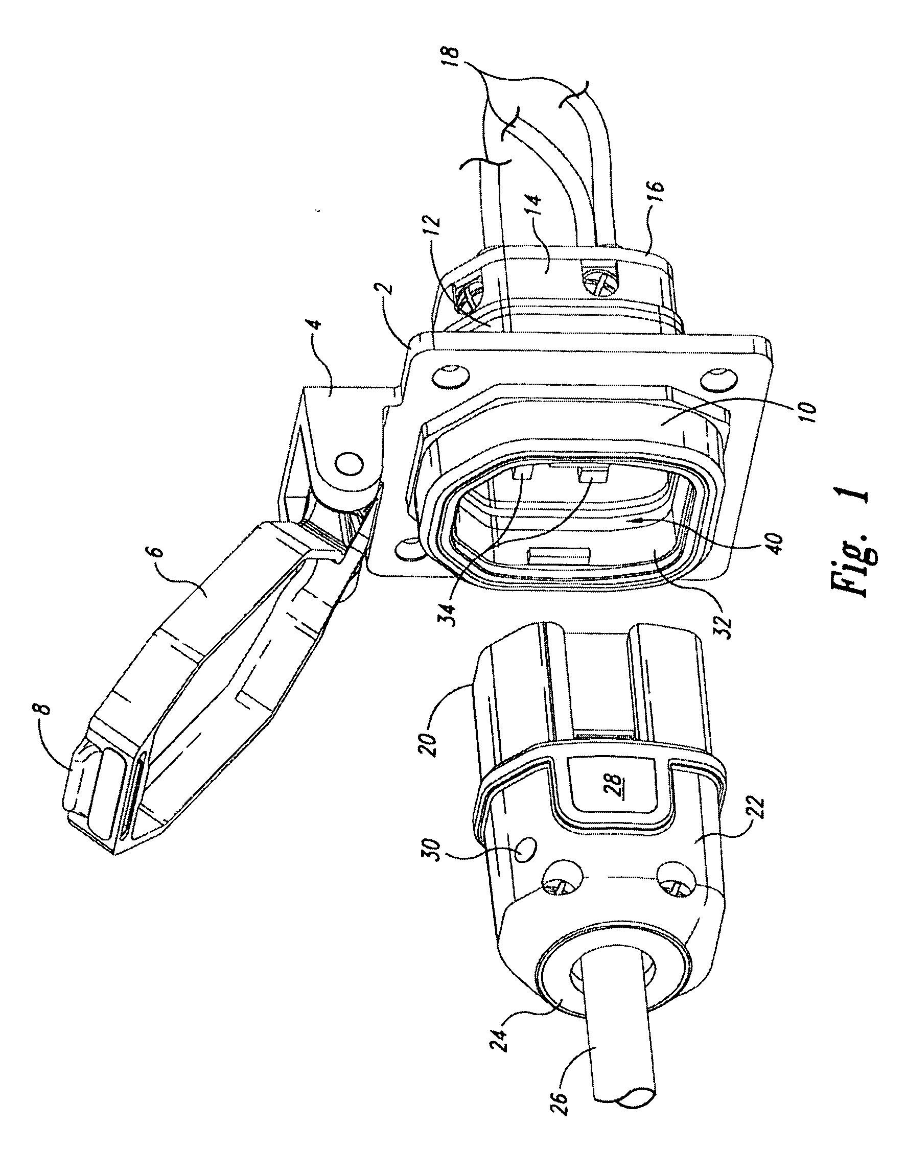 Weatherproof connector