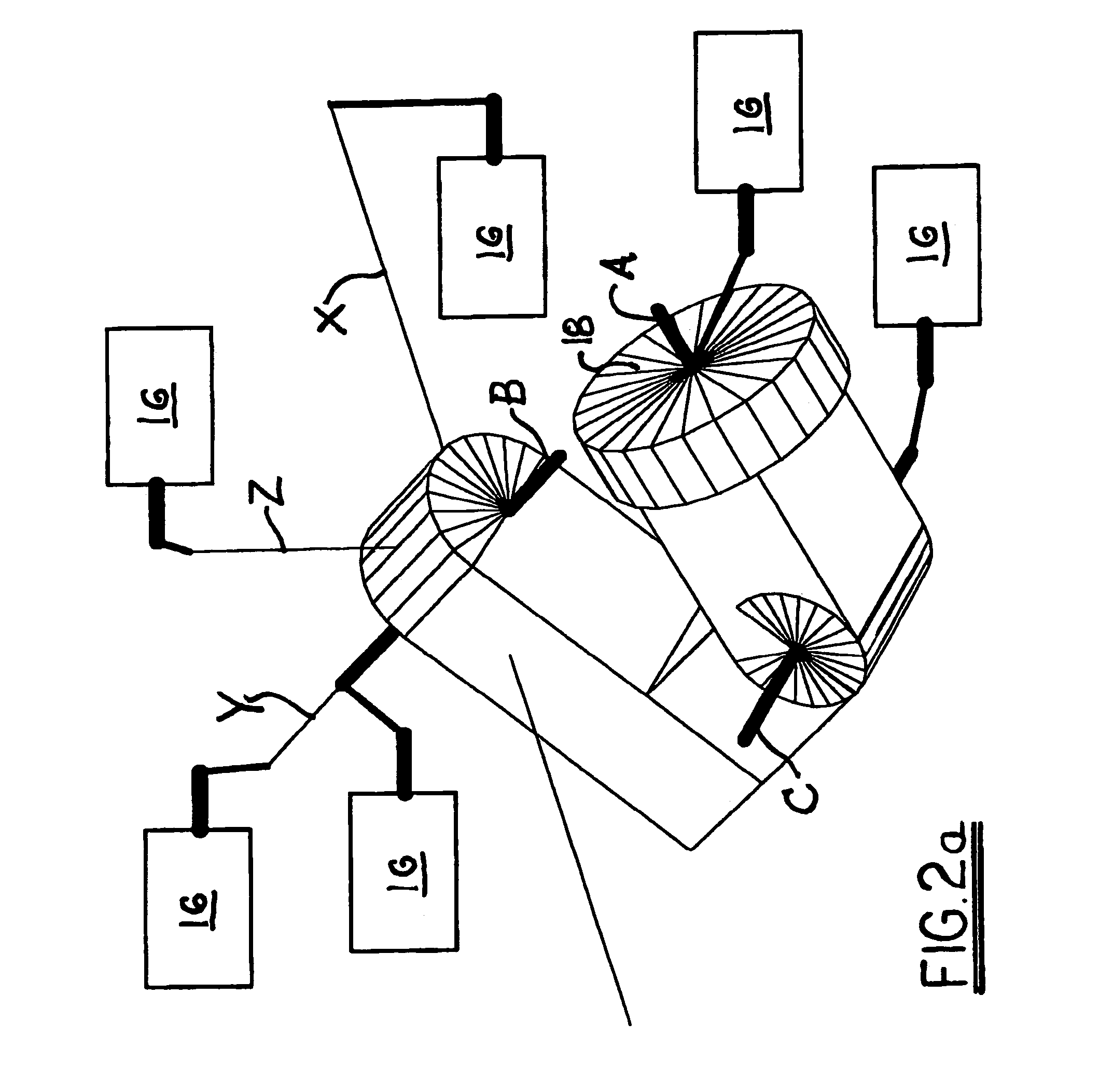 Method for calibrating the geometry of a multi-axis metrology system