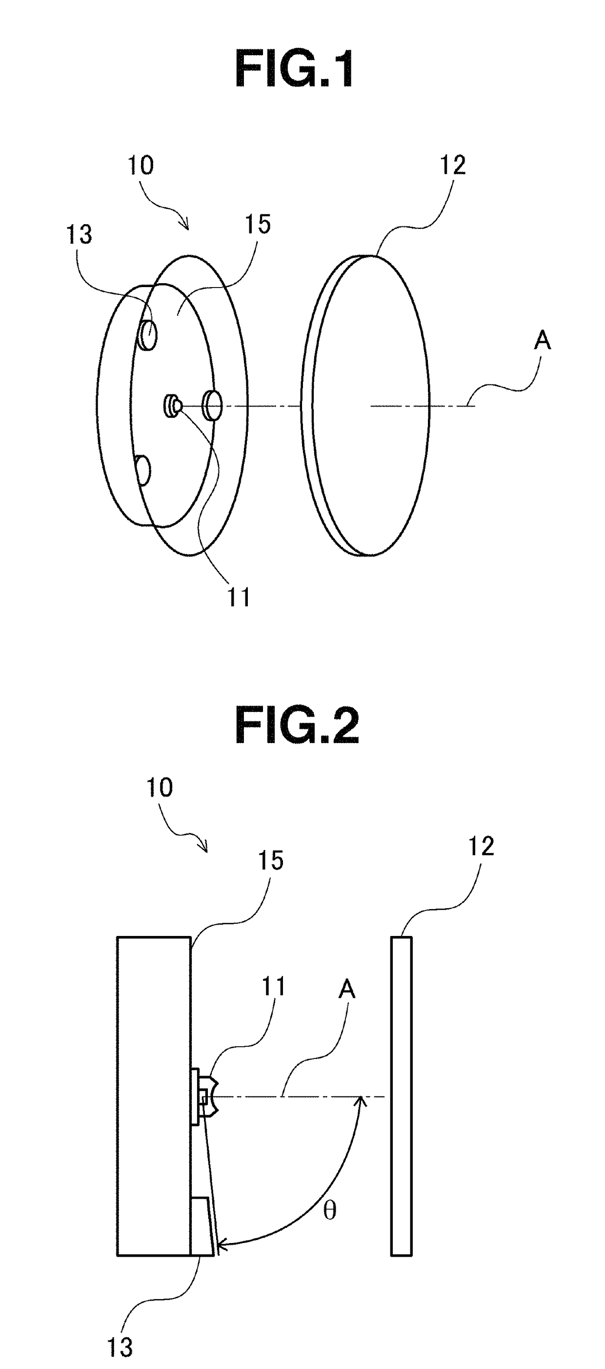 Adjustment component and light-emitting device