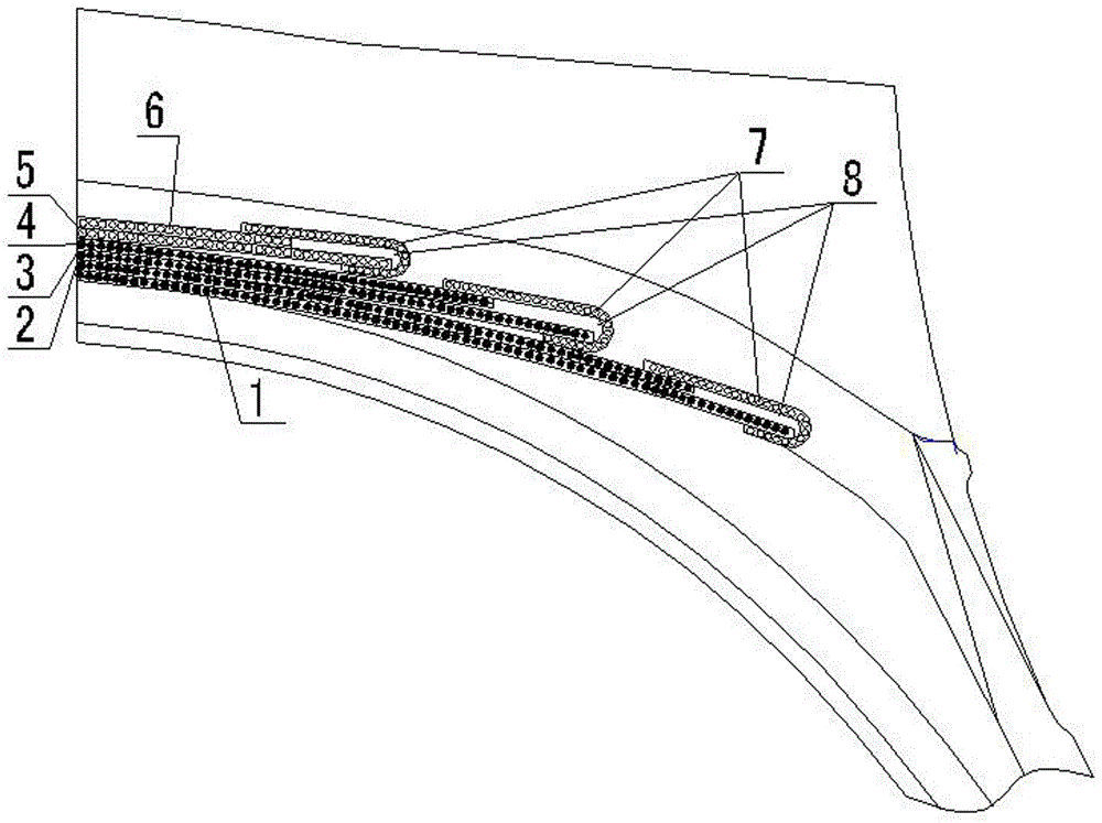 Molding method of high-speed-resisting belted layer of off-road vehicle tire