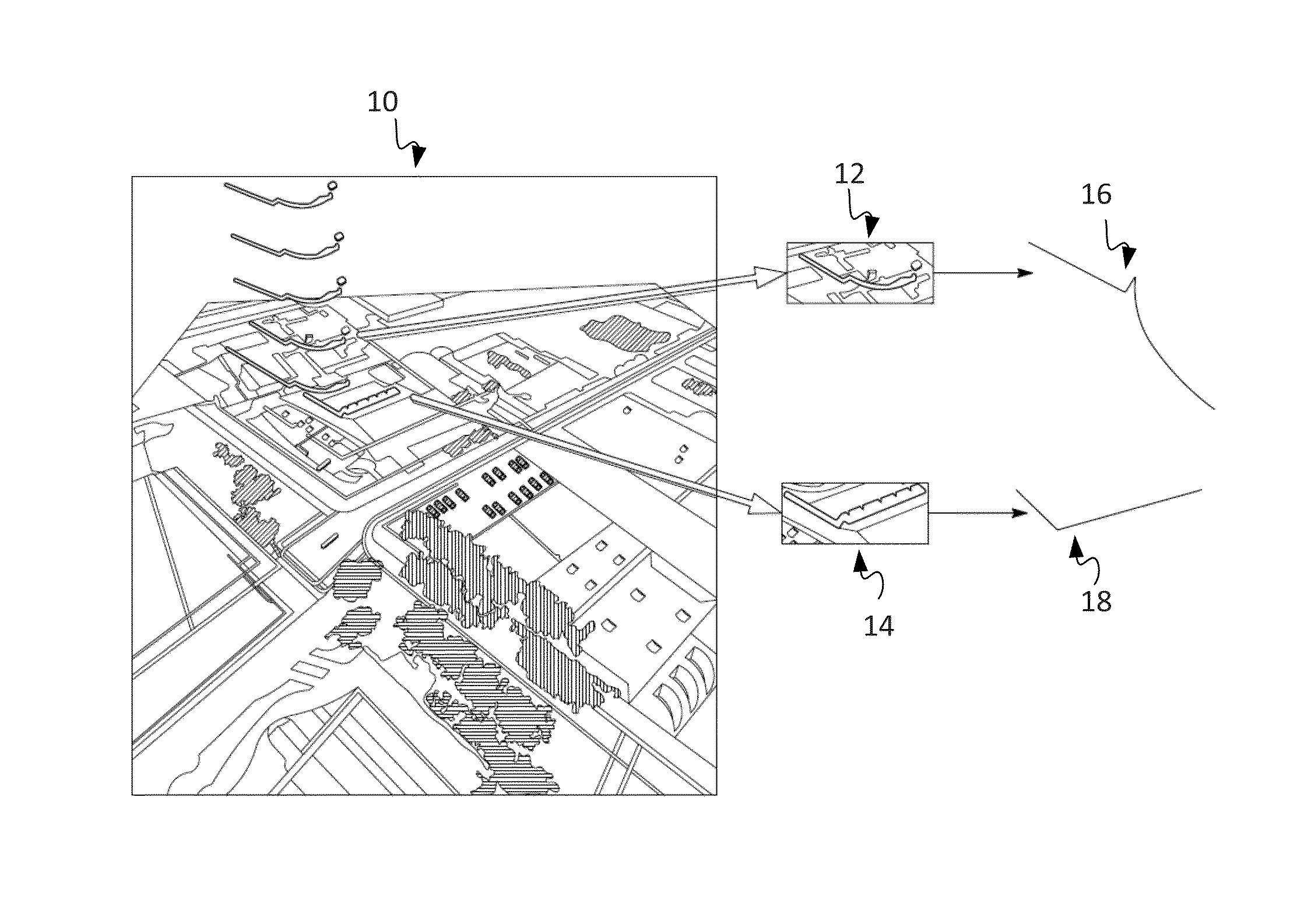 Selecting Feature Geometries for Localization of a Device