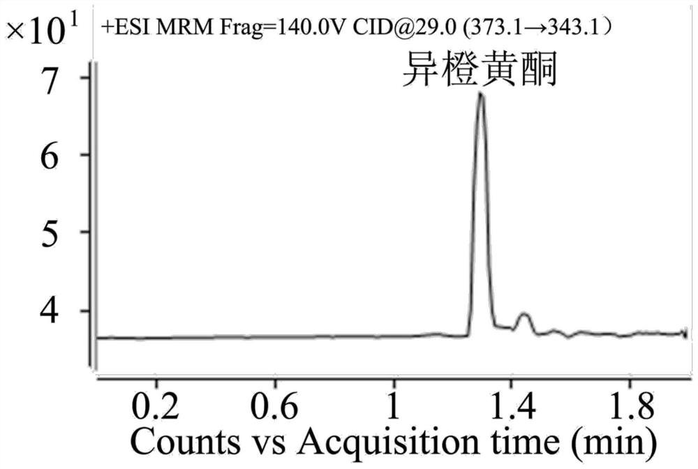 A kind of detection method of isocitrunate content in blood plasma