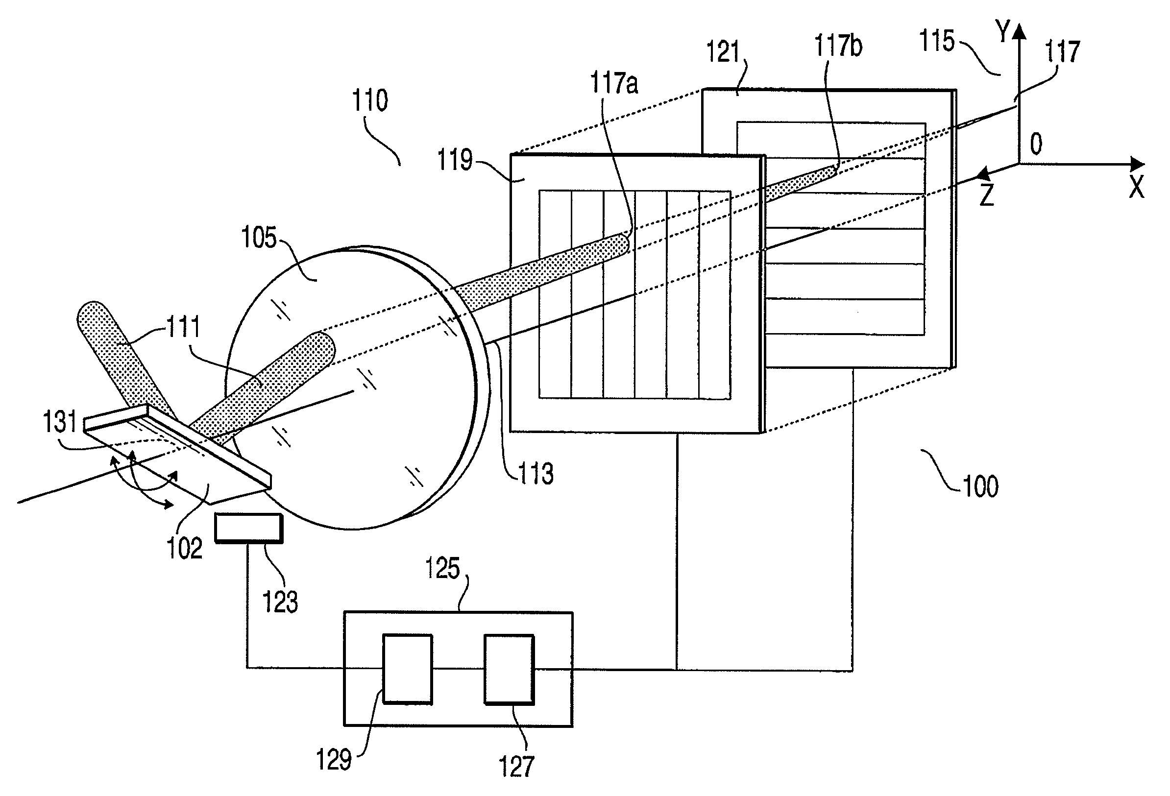 Optical scanner device