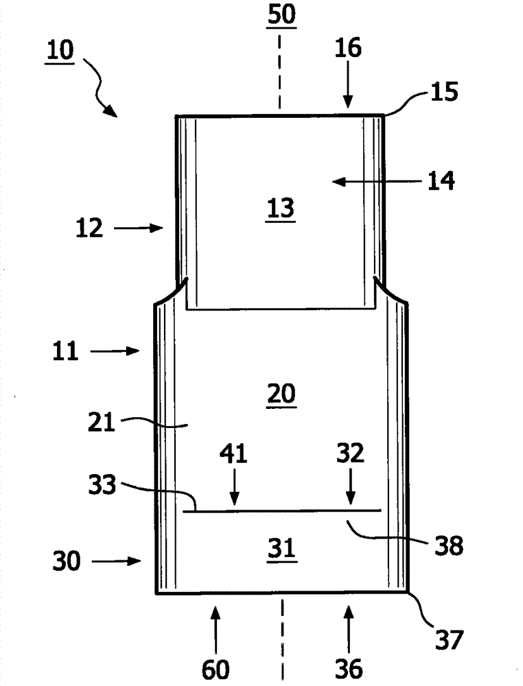 Method for aerosol drug delivery and apparatus comprising stepped mouthpiece