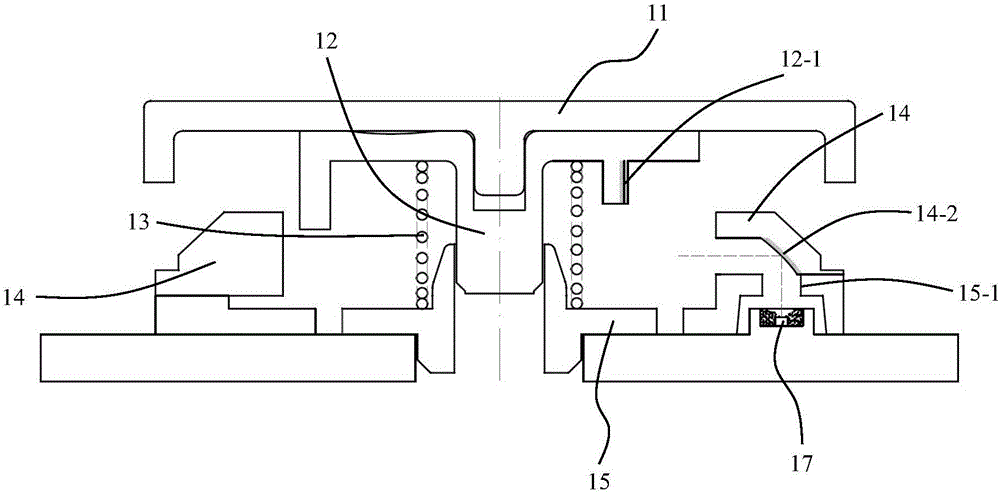 Switch module of ultrathin reflective computer input equipment