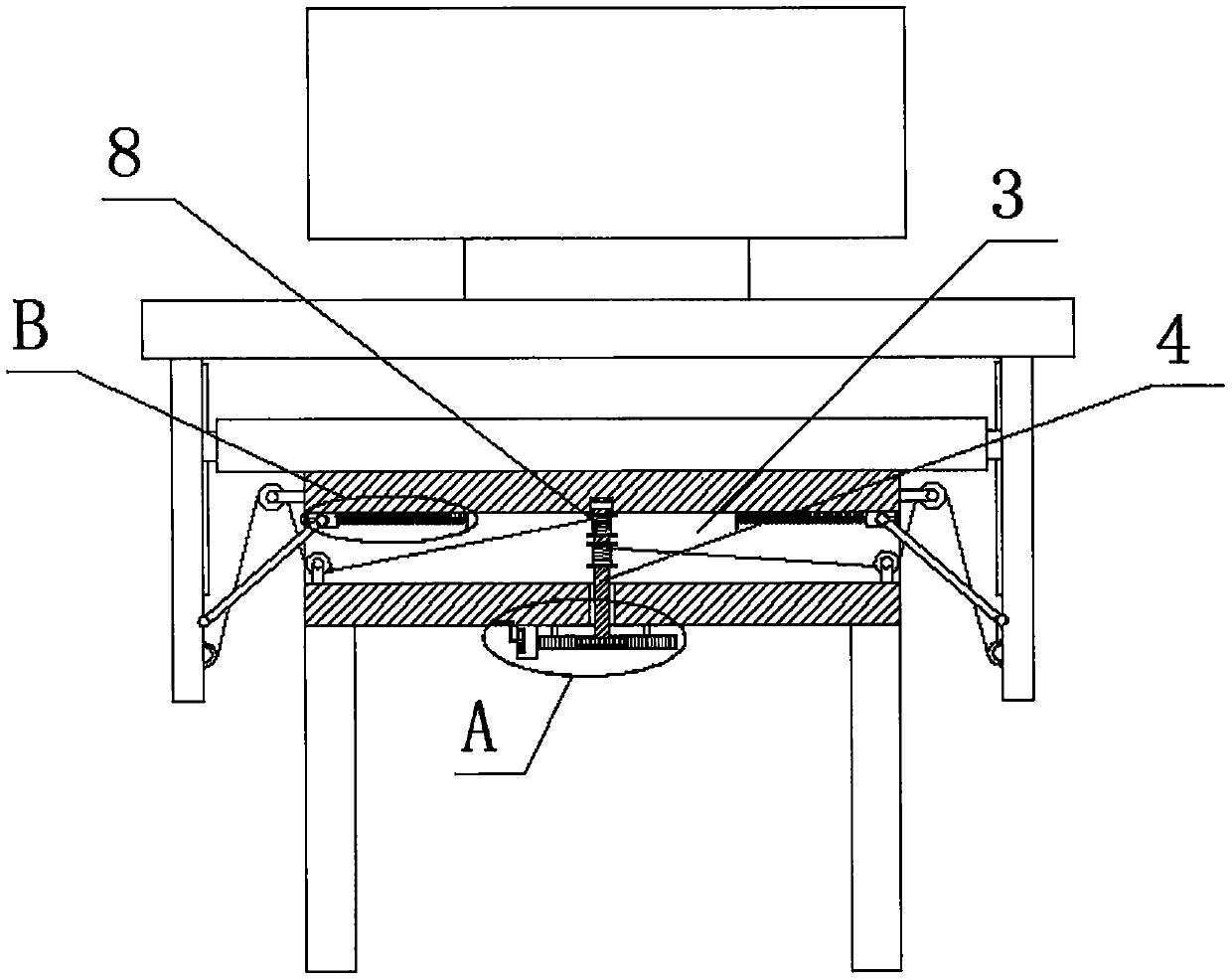 Intelligent computer desk for teaching