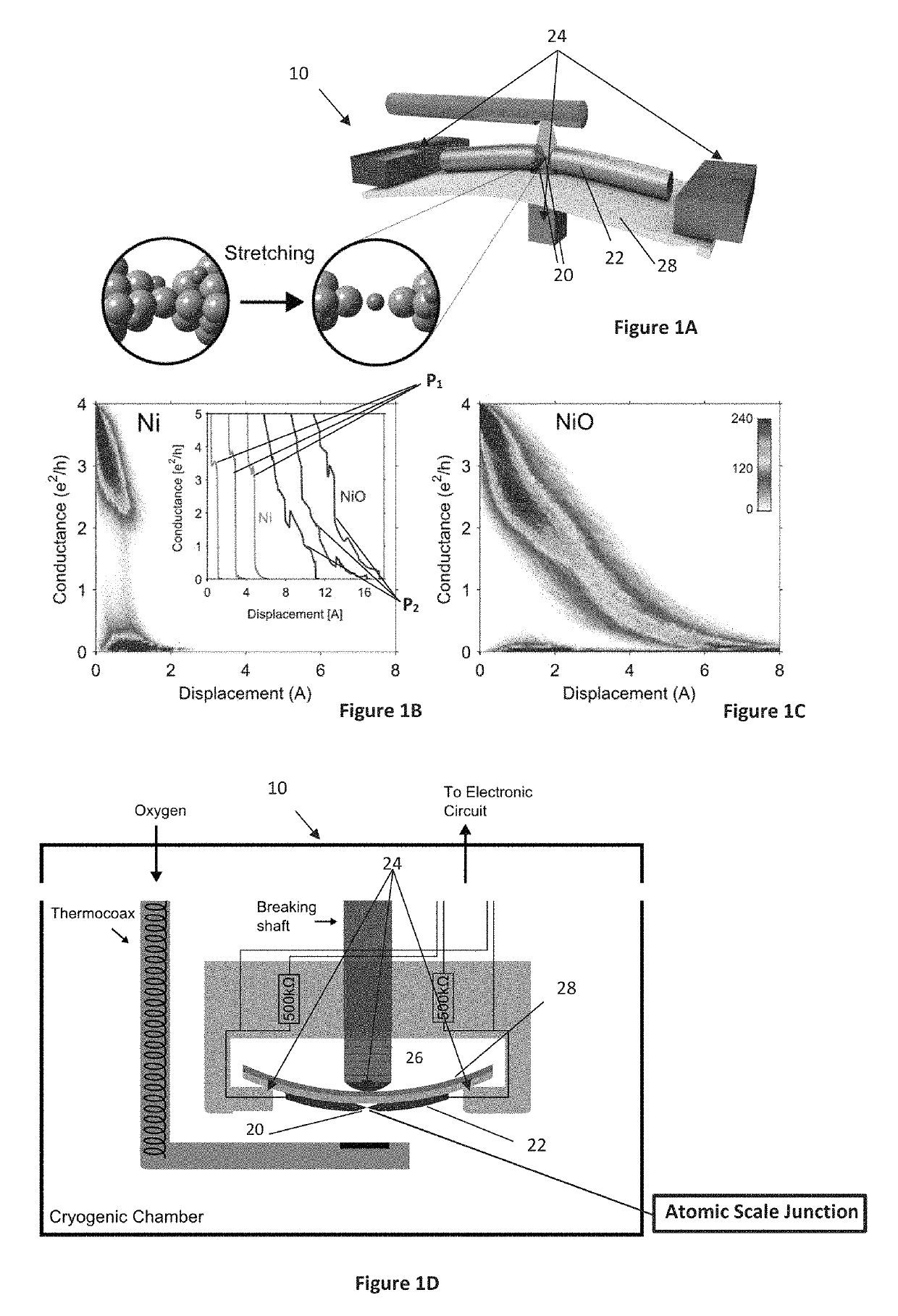 Nanoscale electronic spin filter