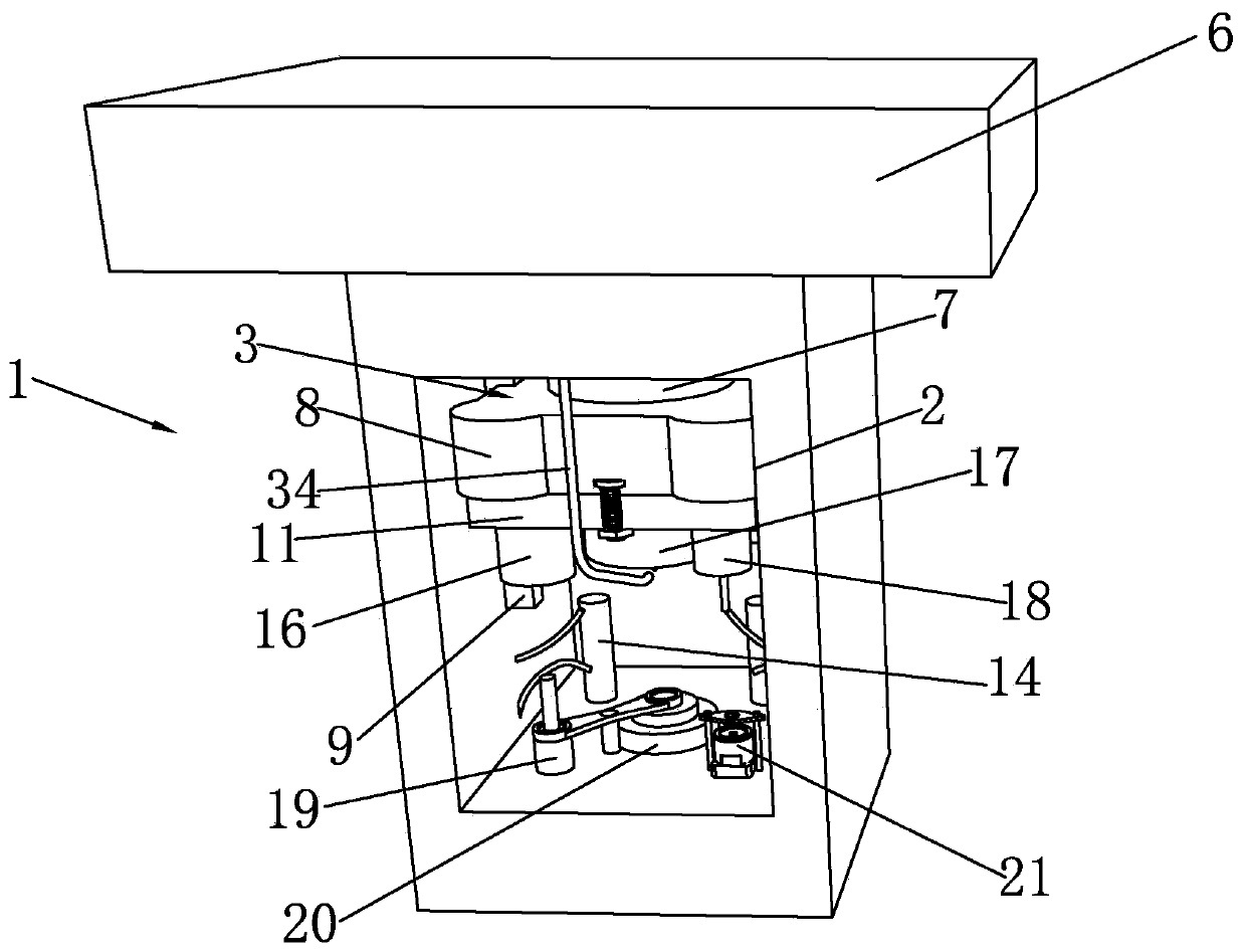 Automatic spiral press and forging and pressing method thereof