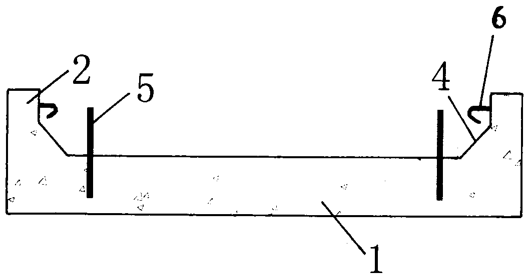 A prefabricated large block assembled concrete drainage pipe base and its construction method