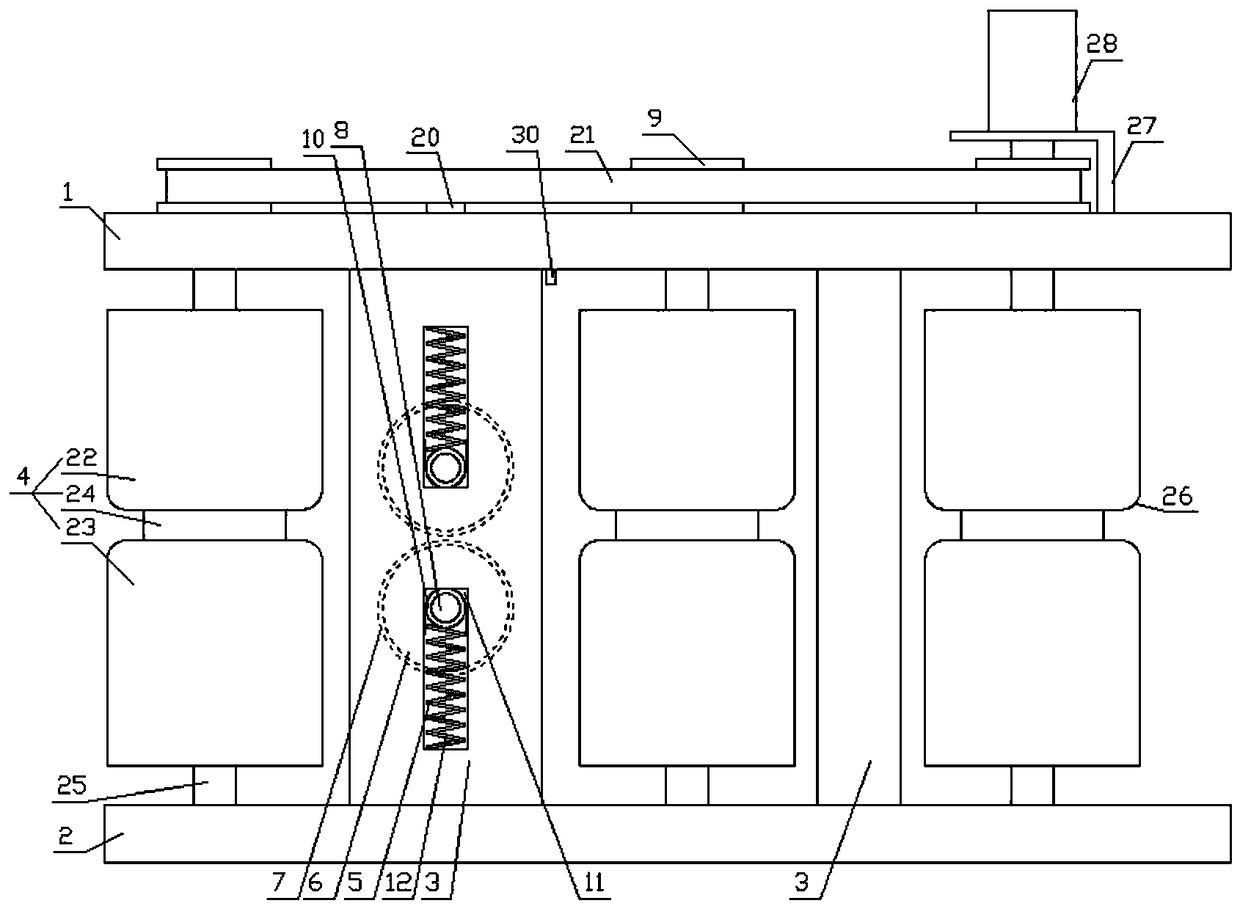 Polarizer removing device of patched mobile phone screen