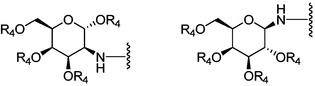 Chlorin galactoside compounds as well as preparation method and application thereof