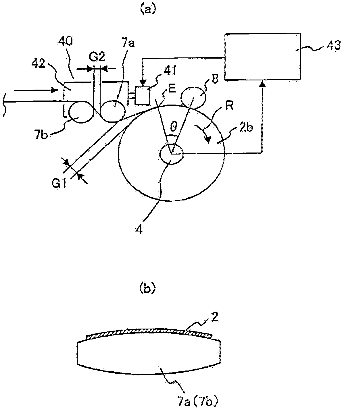 Rolling device of electrode material