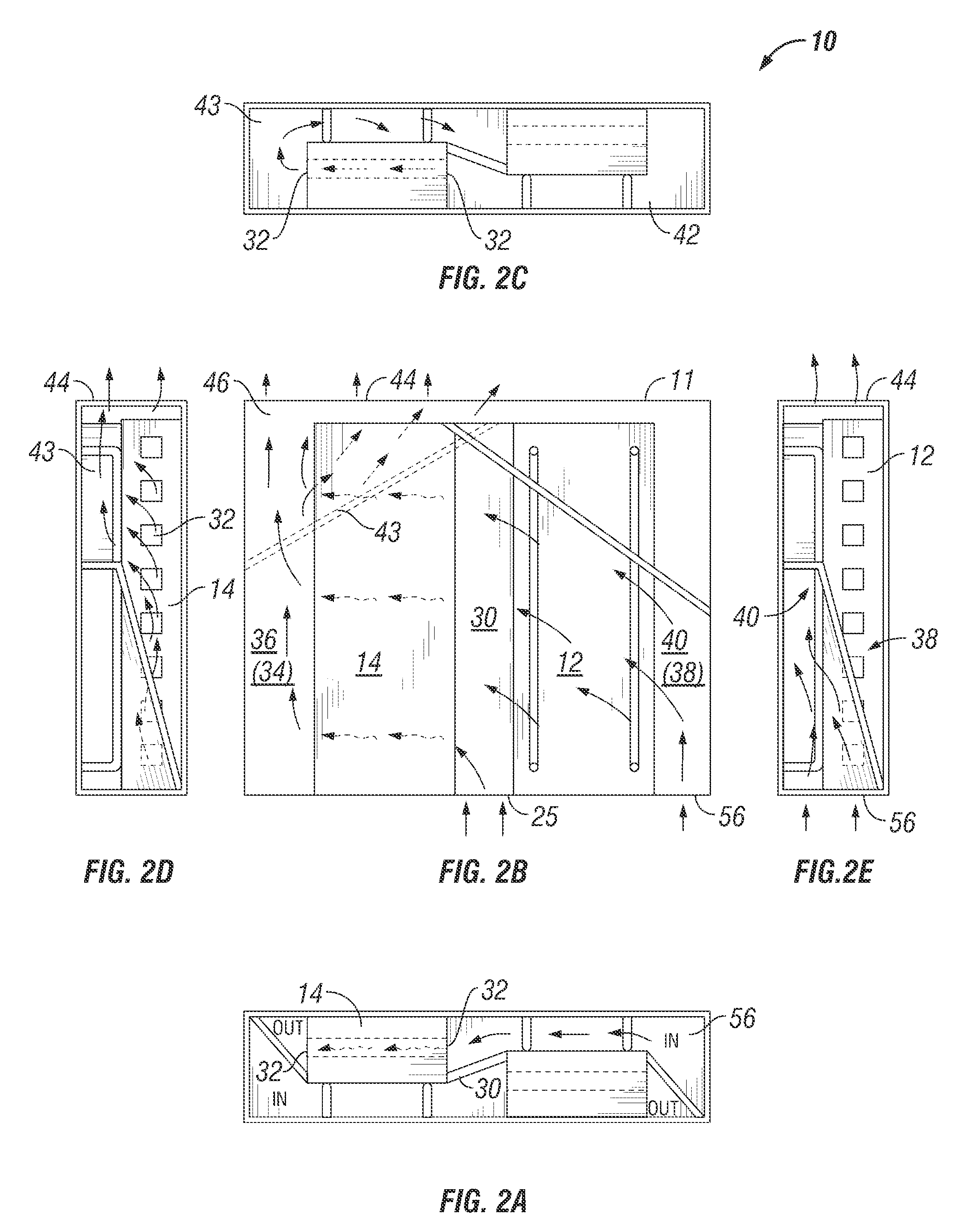 Mechanical assembly to support orthogonal airflow devices in a normal airflow slot of a server chassis