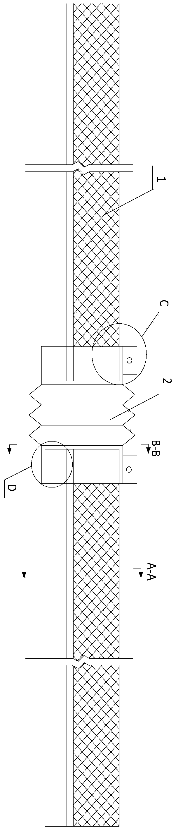 High-strength underground drainage system