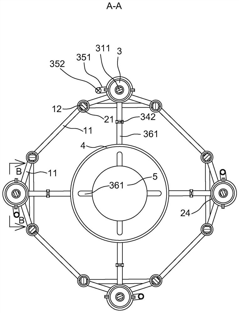 A kind of breeding cage with automatic oxygen supply and water exchange