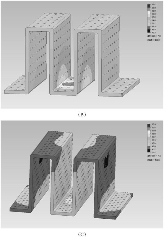 Intensive micropore heat exchanger fin