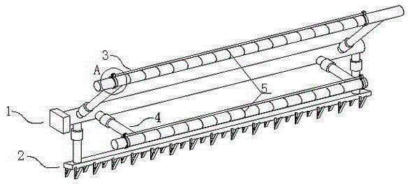 Indoor detachable substance drying lifting frame with good fixation performance