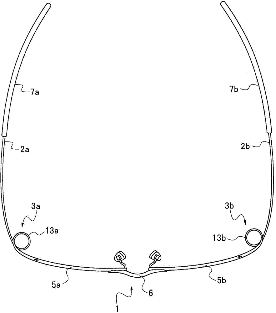 Spectacle frame