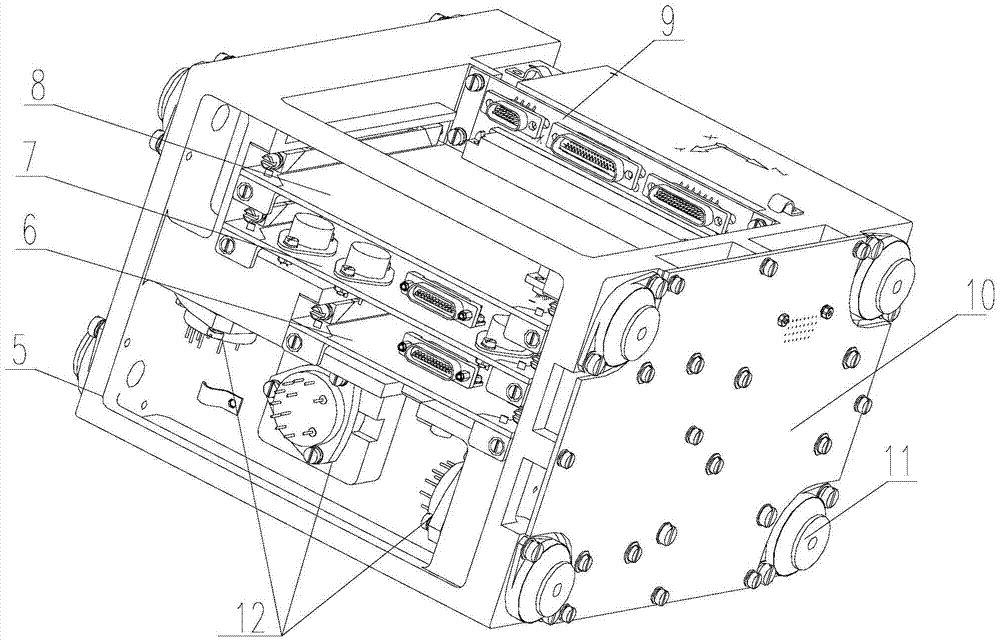 All-in-one small laser gyro inertial measurement device