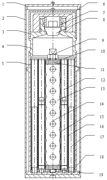 Sodium-cooled-fast-reactor-structure-based material irradiation capsule
