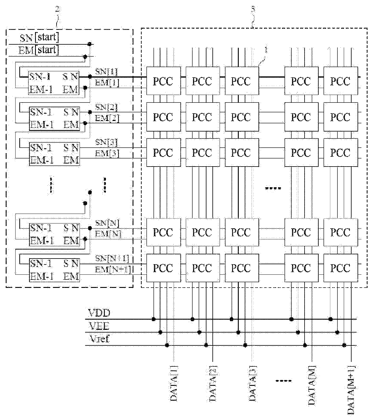 Pixel compensation circuit