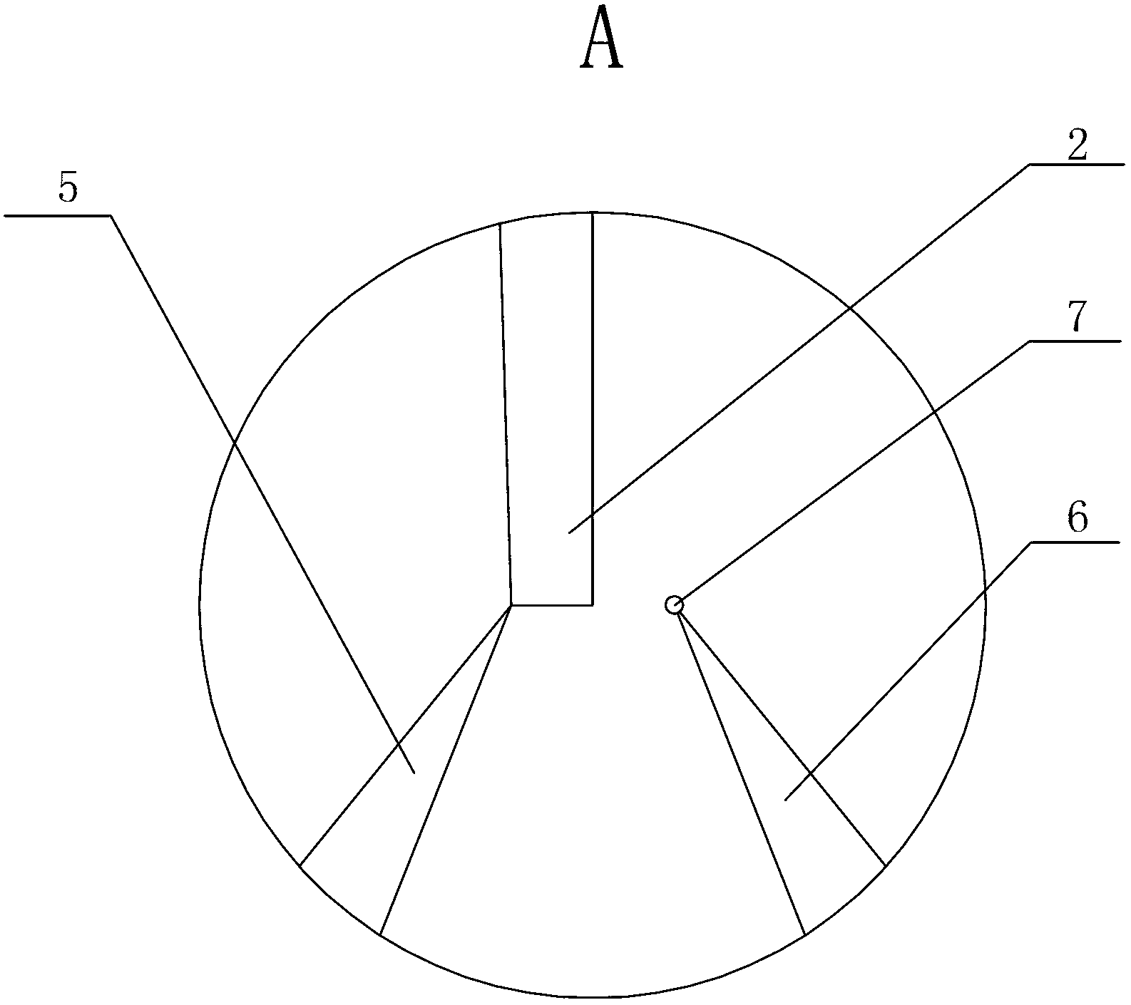 Balanced micro-strip line feeding printed V-shaped antenna with loading metal disc