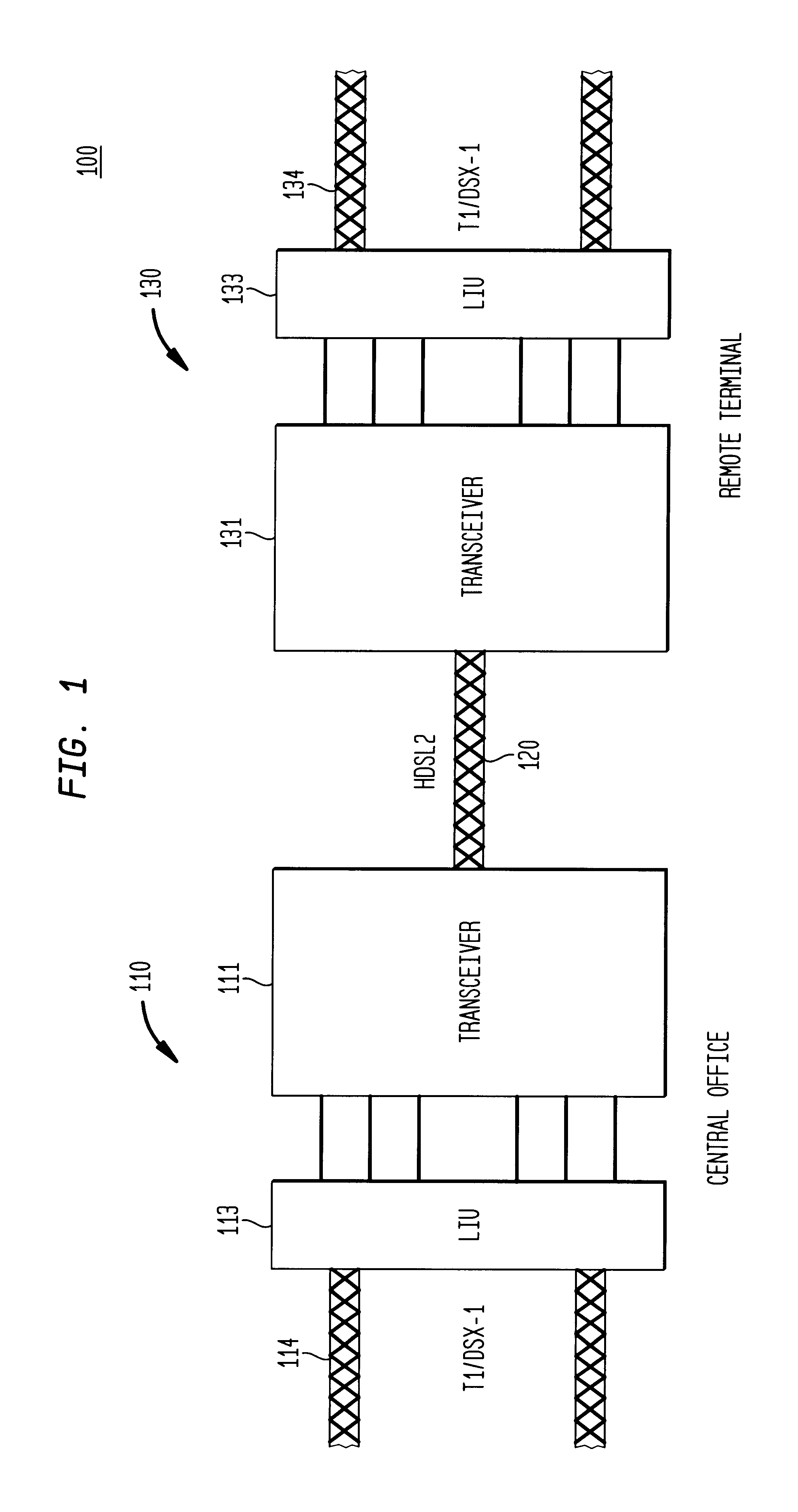 Separation circuit for an echo canceling system and method of operating the same