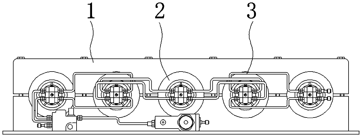 Hydrogen supply system capable of achieving rapid hydrogen discharging