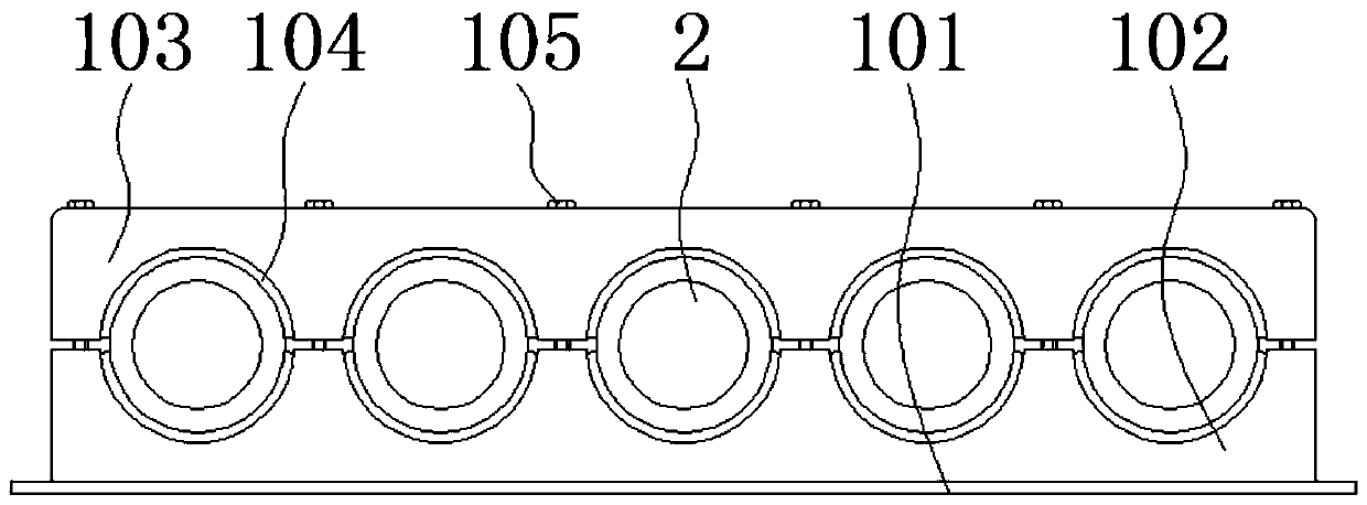 Hydrogen supply system capable of achieving rapid hydrogen discharging