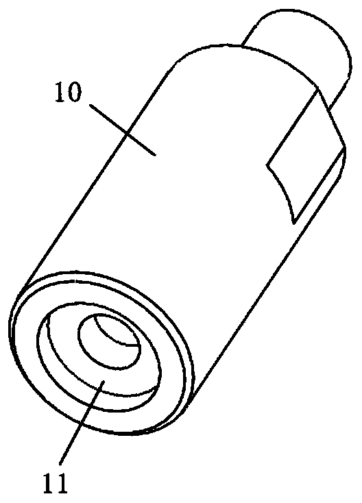 Automobile ETC position sensor magnetic interference test device