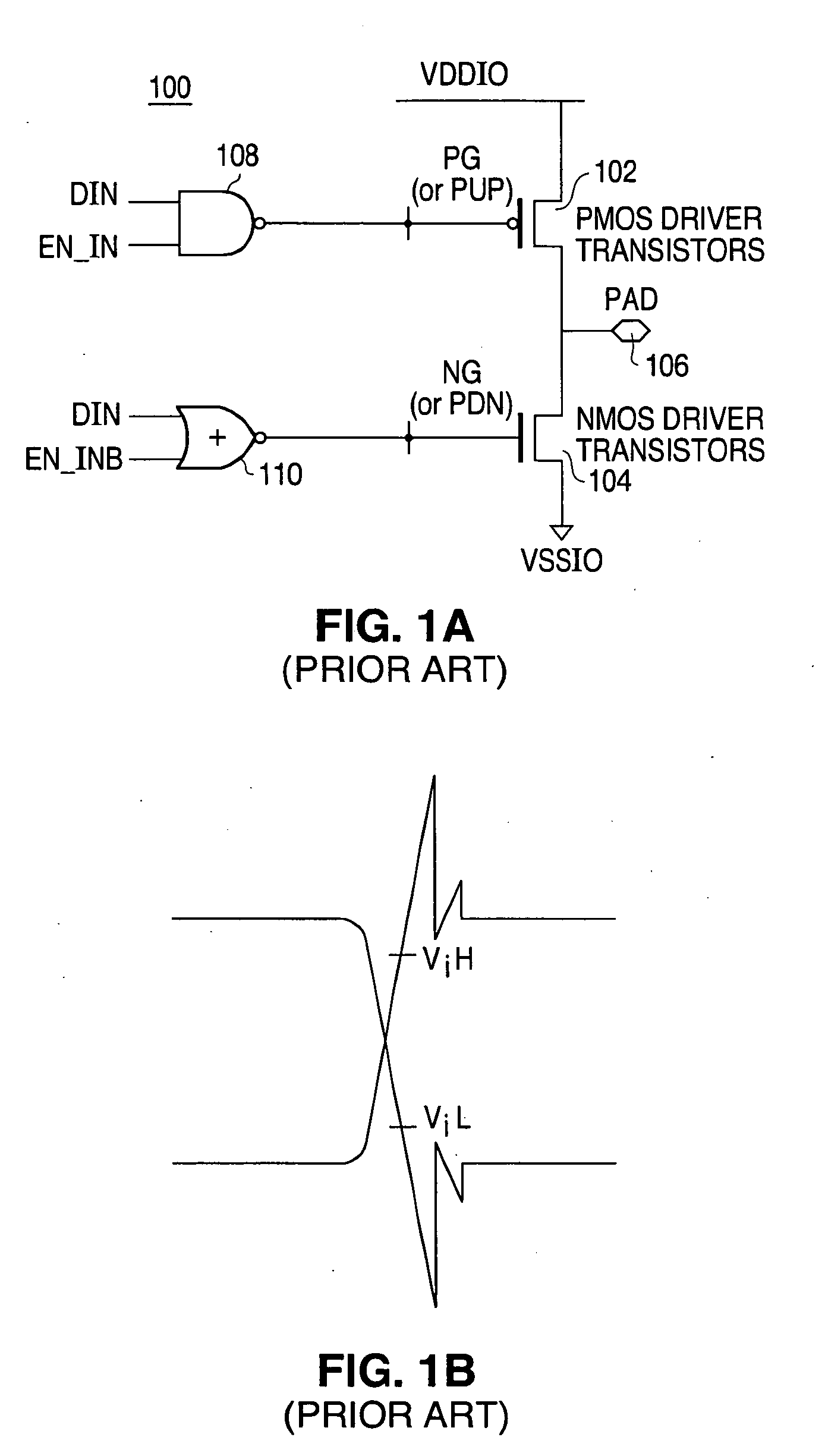 Load sense and active noise reduction for I/O circuit