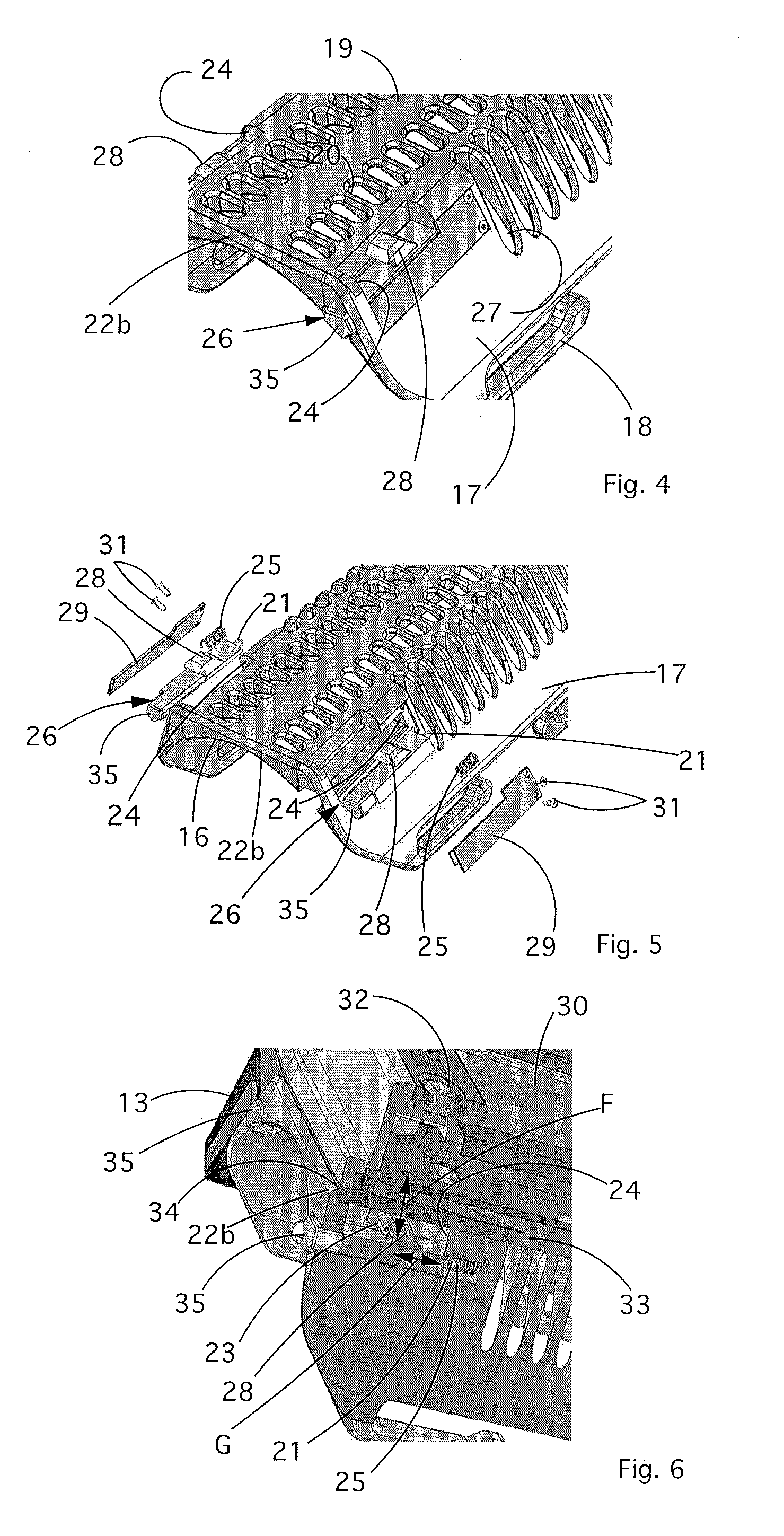 Attachment device for a wearable electronic apparatus and wearable electronic apparatus comprising said attachment device