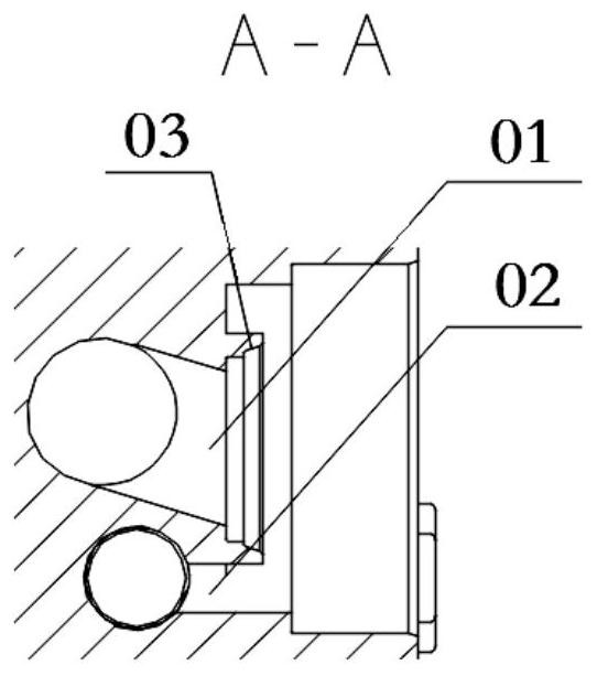 Single-cylinder pumping airtight tool for LGIP host