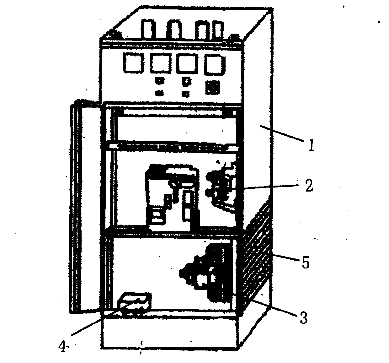 Electrical switch cabinet capable of automatically detecting and controlling temperature and humidity
