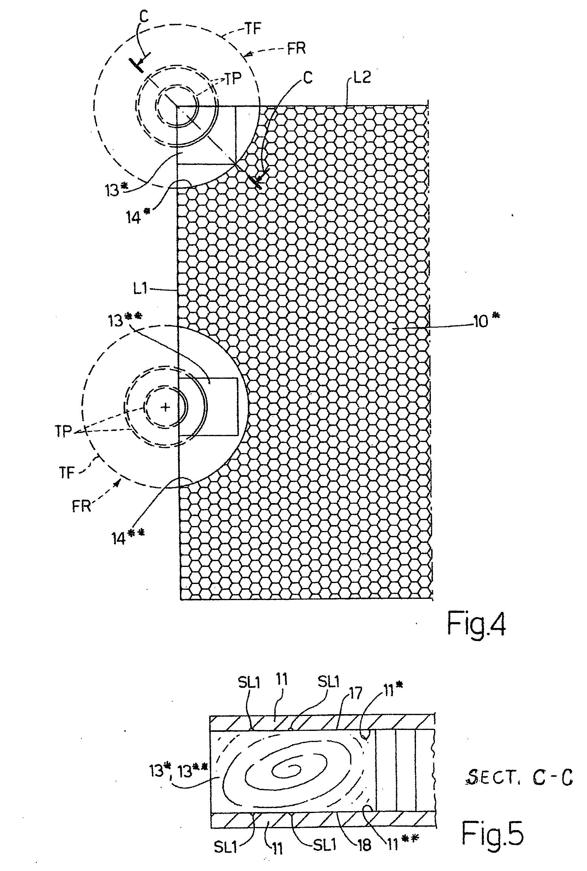 Panel and relative manufacturing system and method