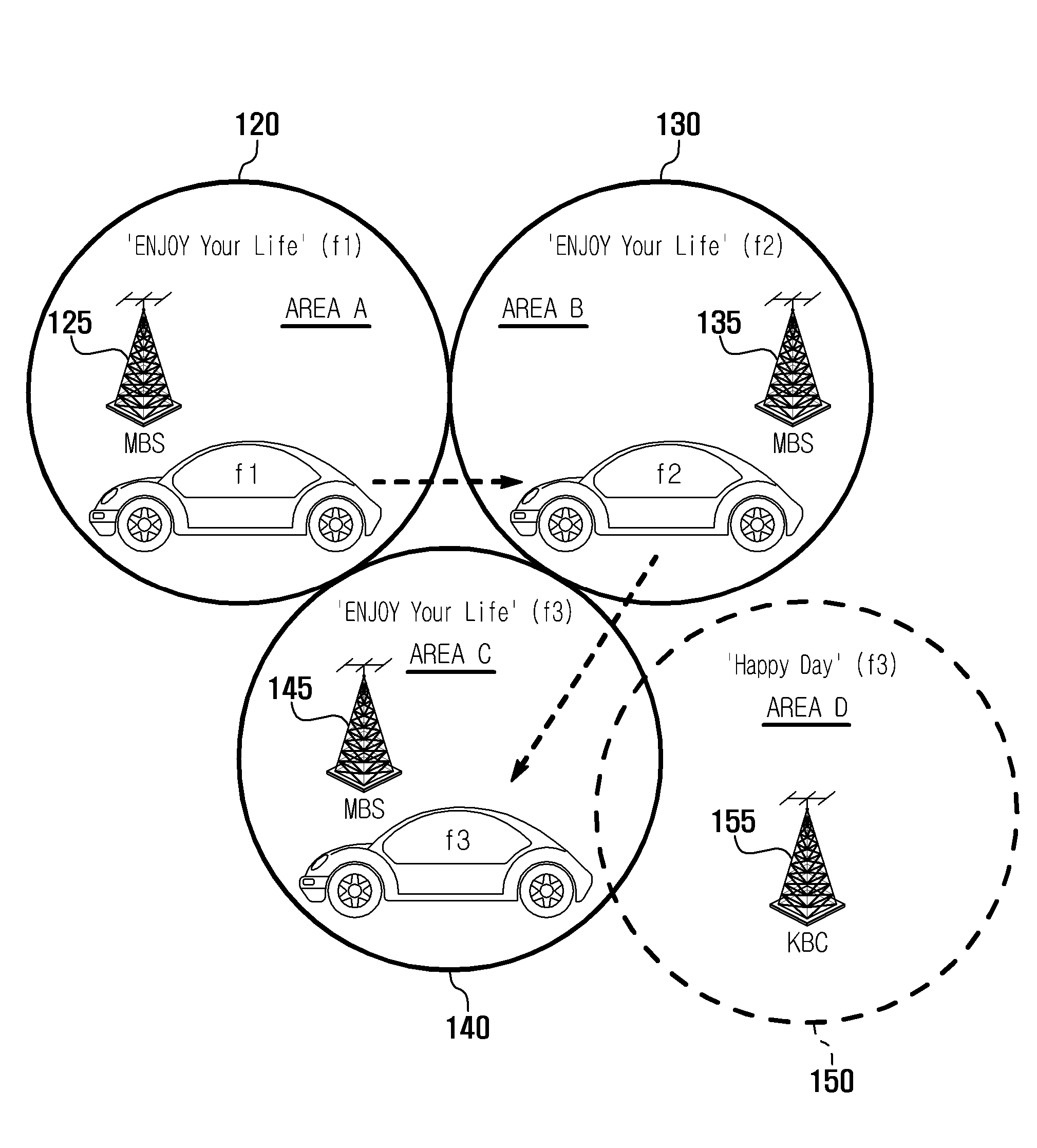 Method and mobile terminal for searching alternative frequency using radio data system