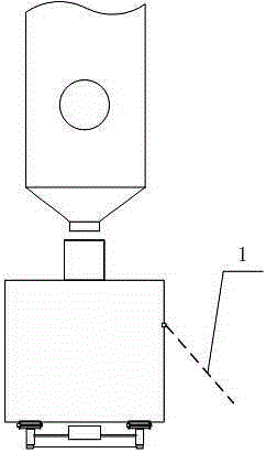 Method for conducting rail-mounted type automatic slag discharging on gasification furnace