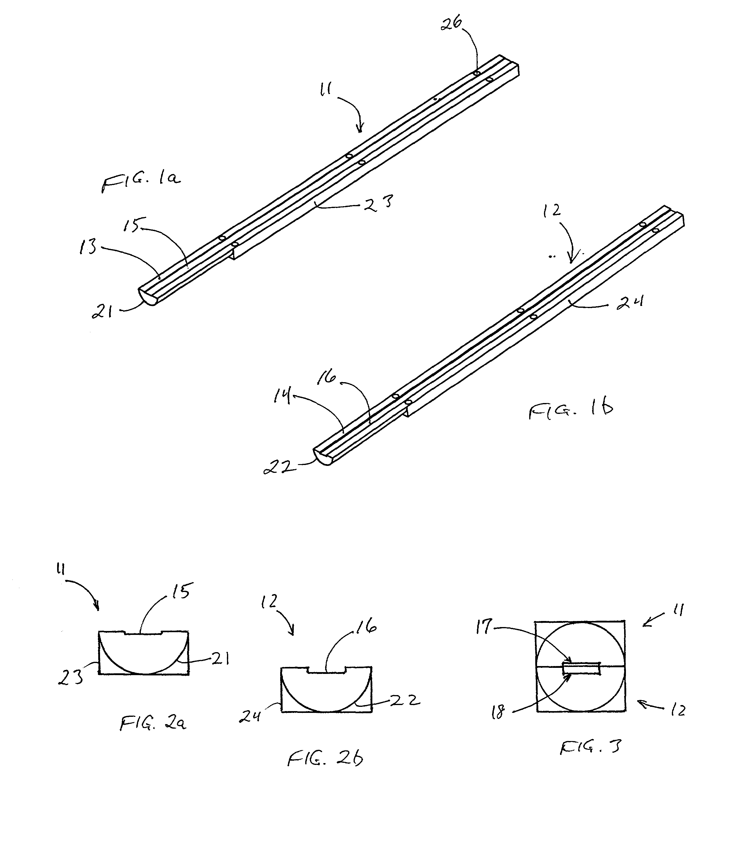 Assembly for casting and use of an isoelectric focusing strip