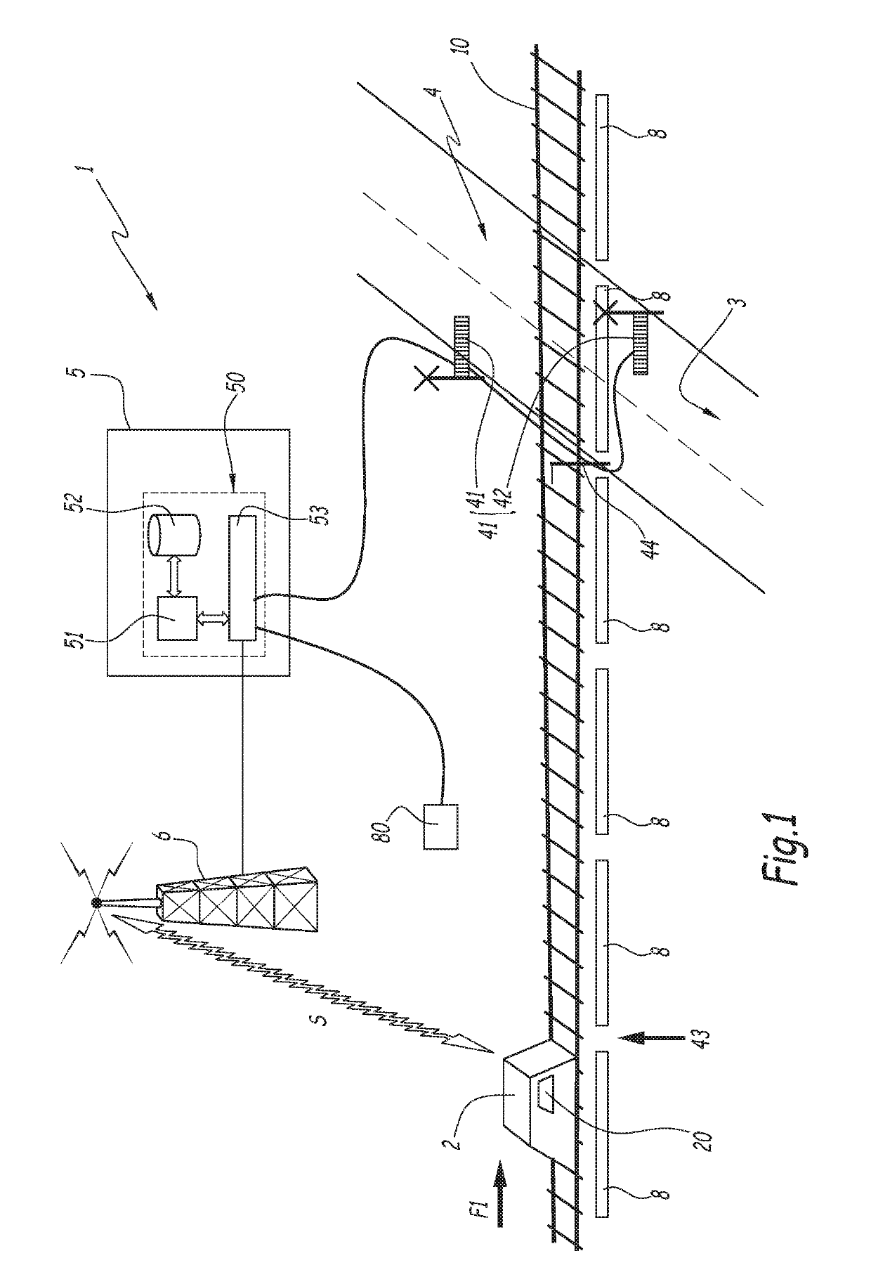 Method for commanding a railway level crossing protection system