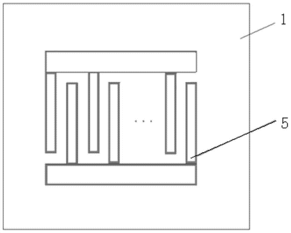 Diamond material ohmic contact electrode and its preparation method and application