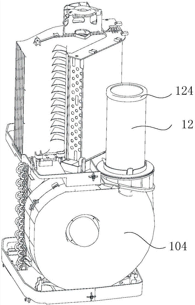 Exhaust part and mobile refrigerating equipment
