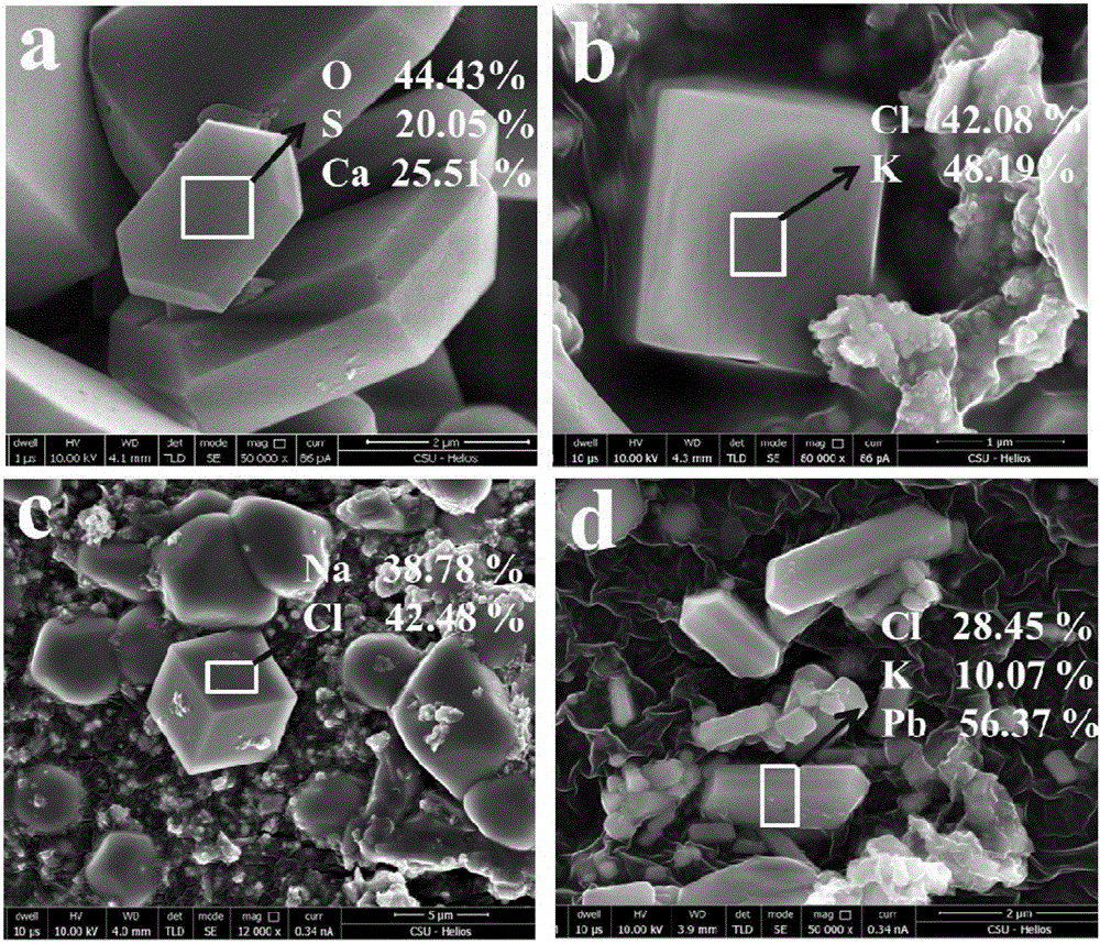 Sampling film and method for detection and analysis of iron ore sintering flue gas ultrafine particles by using sampling film