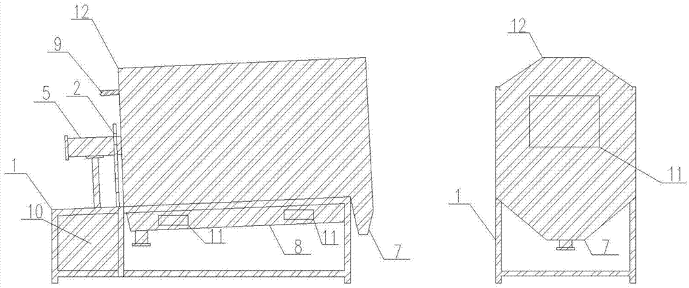 Sludge treatment method and device